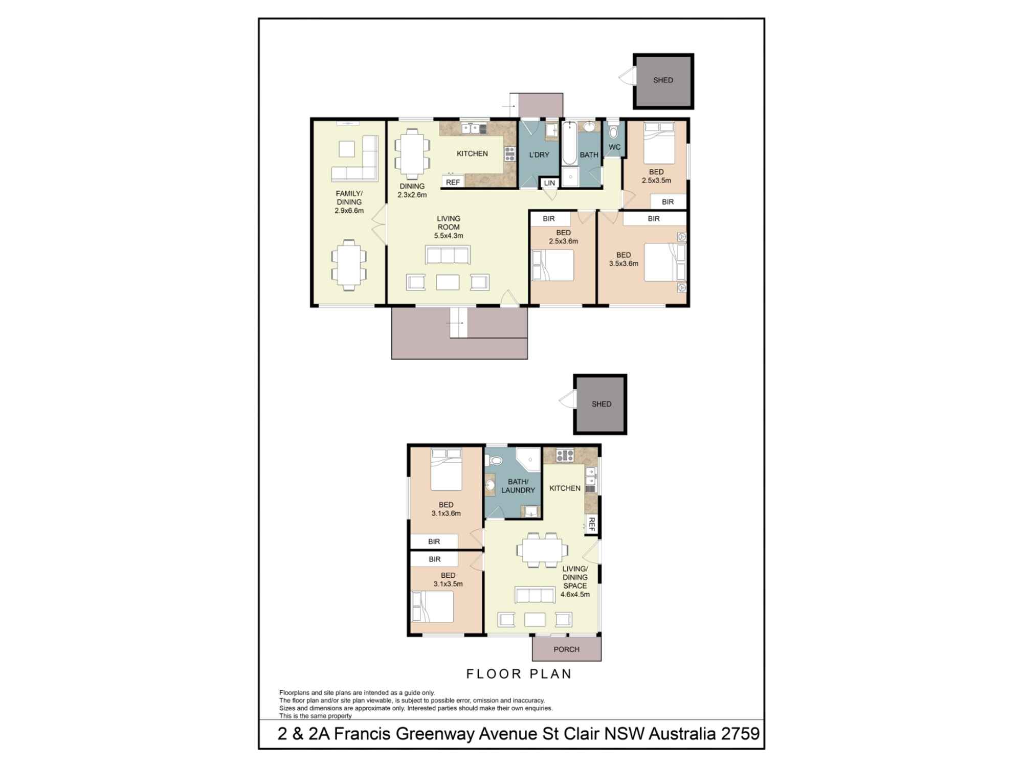 2 & 2A Francis Greenway Avenue St Clair