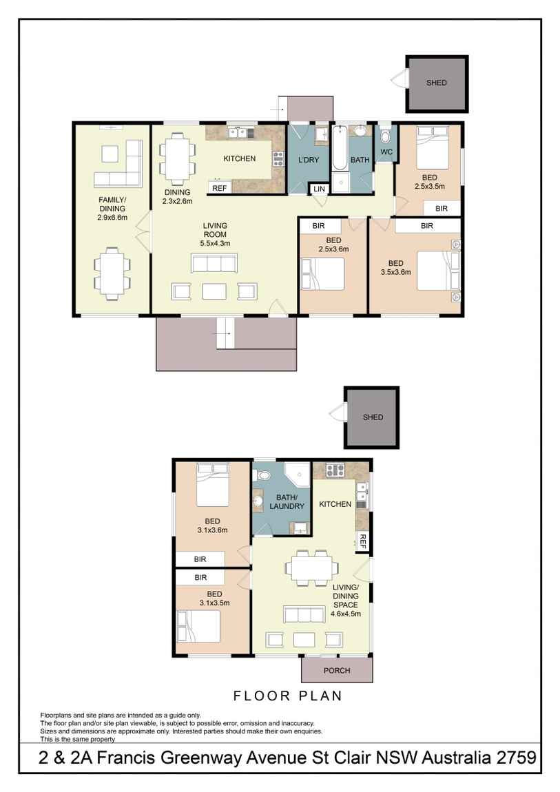 2 & 2A Francis Greenway Avenue St Clair