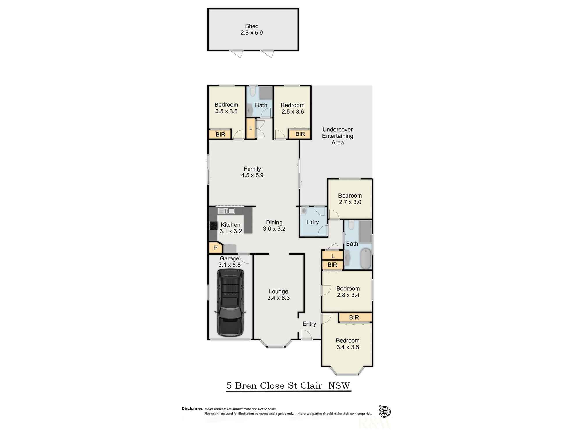5 Bren Close St Clair