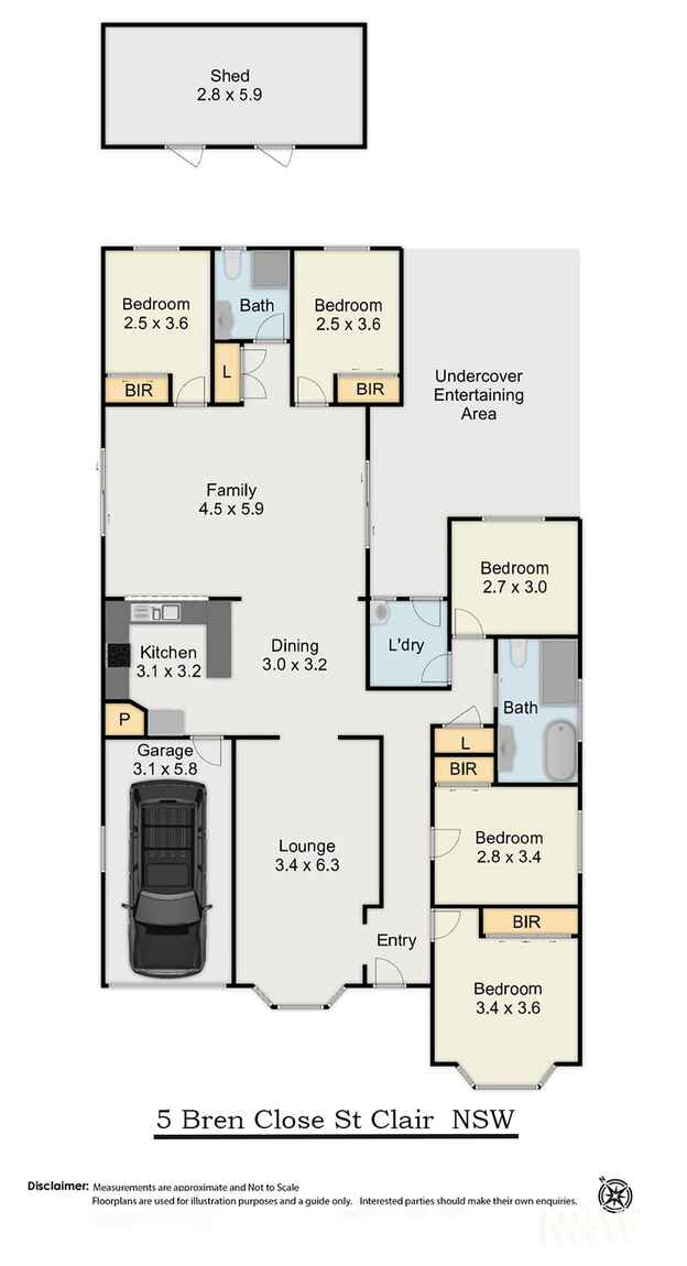 5 Bren Close St Clair